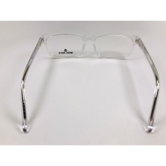 New Wide Guyz Crystal Clear UNTOUCHABLE Eyeglass 63mm for The Stylish Large Man - Picture 9 of 11